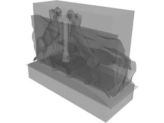 Lions Gate of Mycenae 3D Model