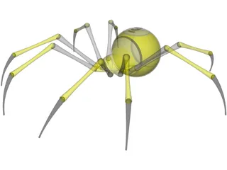 9ball Spider 3D Model