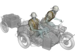 BMW R75 3D Model