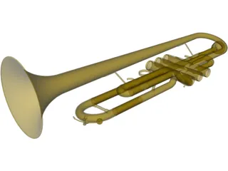 Trumpet 3D Model