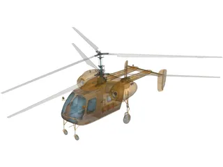 Kamov Ka-26 3D Model