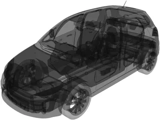 Suzuki SX4 (2009) 3D Model