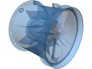 Industrial Fan 3D Model