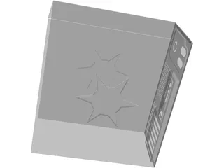 Computer Case 3D Model