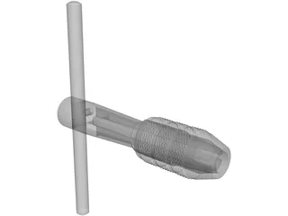 Chuck Tap Wrench 3D Model