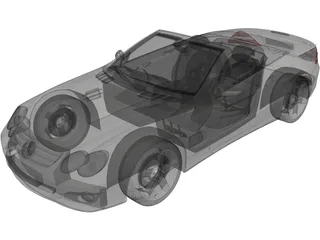 Mercedes-Benz SL500 (2009) 3D Model