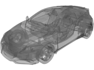 Honda CR-Z (2010) 3D Model