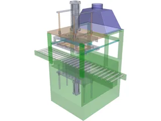 Heat Seal Machine 3D Model