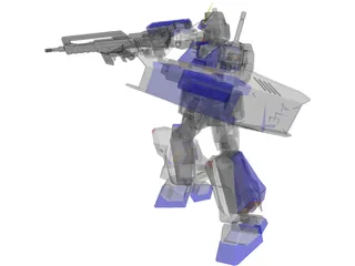 Gundam Alex RX-78 NT-1 3D Model