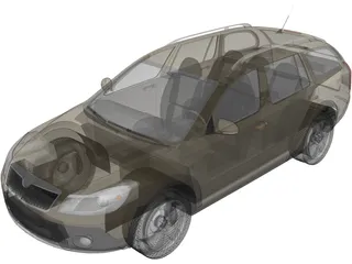 Skoda Octavia Scout 3D Model