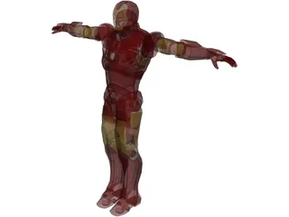 Iron Man 3D Model