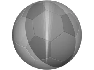 Soccer Ball 3D Model