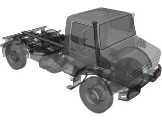 Mercedes-Benz Unimog 4000 3D Model