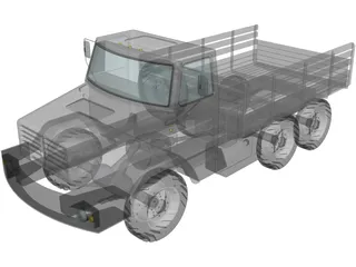 ZIL 433440 3D Model