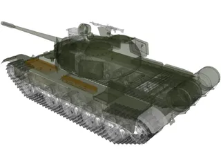 T-55AM2 3D Model