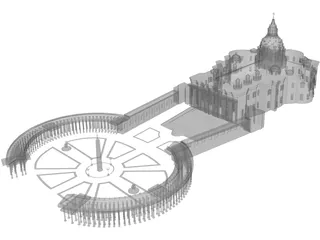 Vatican Cathedral 3D Model