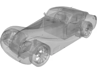 Morgan Aero Super Sports 3D Model