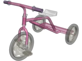 Tricycle 3D Model