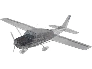 Cessna 206 Stationair 3D Model