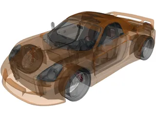 Toyota MRS Veilside 3D Model