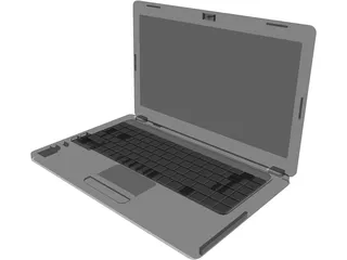 Acer Laptop 3D Model