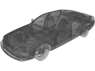 Lincoln Town Car 3D Model