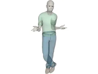 Man 3D Model