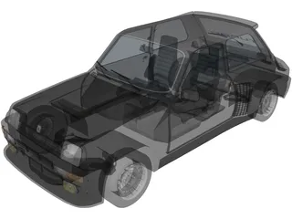 Renault 5 3D Model