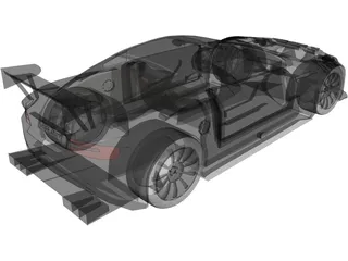 Aston Martin DBR9 3D Model