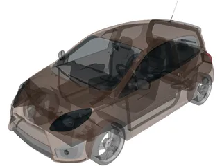 Renault Twingo (2010) 3D Model