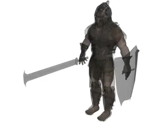 Orc Uruk 3D Model