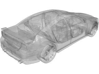 Dodge Charger SRT8 (2012) 3D Model