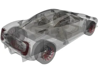 Spyker C12 Zagato 3D Model