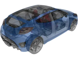 Hyundai Veloster (2012) 3D Model