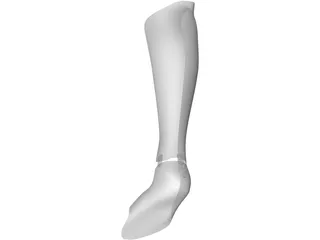 Orthopedic Leg Brace 3D Model