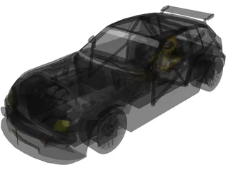 BMW Z3M 3D Model