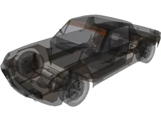 Porsche 914 GT 3D Model