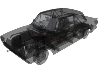 Lotus Cortina GT 3D Model