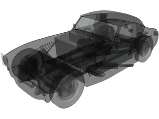 Austin Healey 3000 GT 3D Model