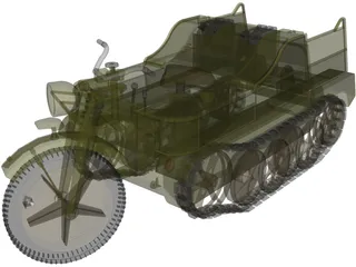 Sd Kfz 2 NSU 3D Model