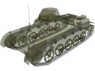 Panzer I 3D Model