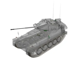 FV 107 3D Model