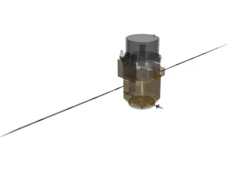 Satellite Calipso 3D Model