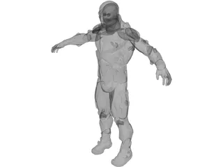 Nanosuit Crysis 3D Model