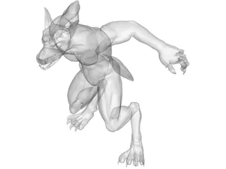 Werewolf 3D Model