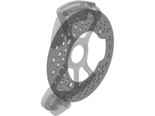 MTB Chain Guide 3D Model