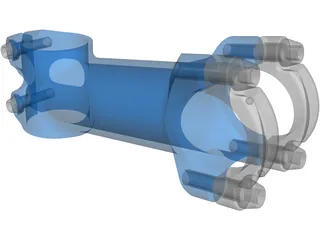 MTB Forged Stem 3D Model