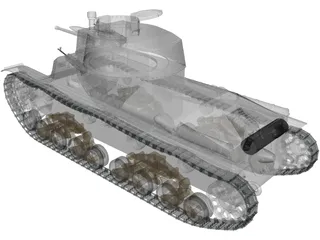 Pzkfw 35(t) 3D Model