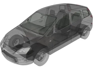 Ford Focus C-Max 3D Model