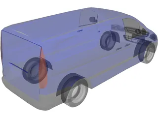 Mercedes-Benz Vito (2012) 3D Model